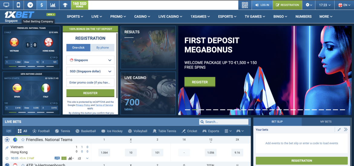 1xbet - Best Indonesia Betting Sites