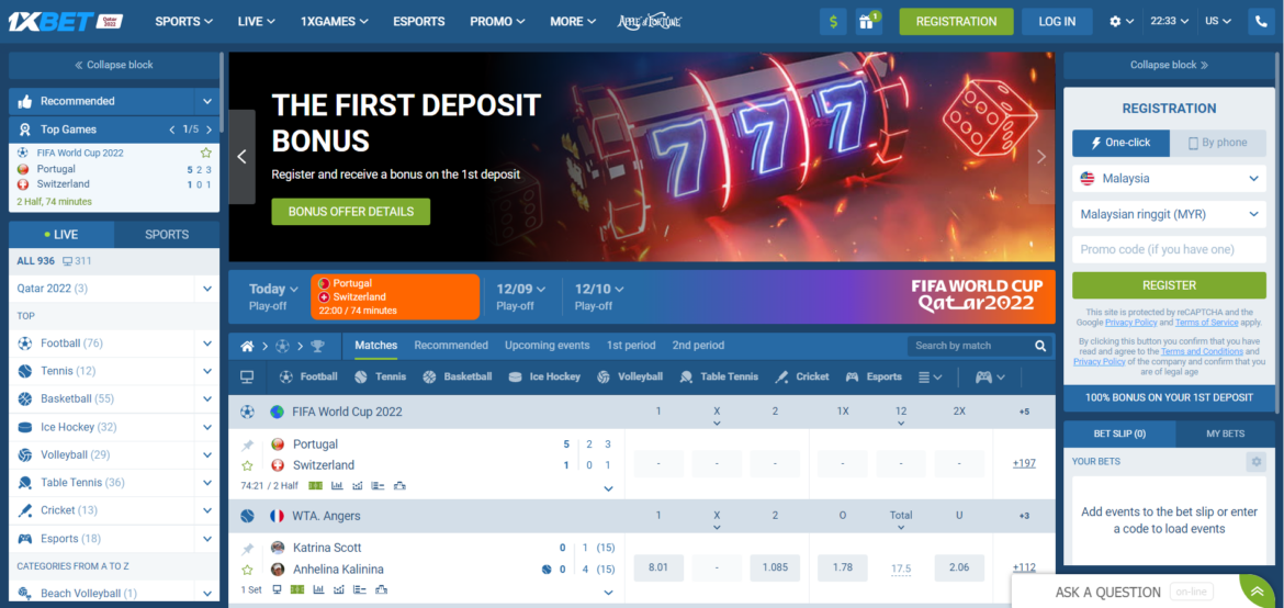 Best eSports Betting Sites Ranking - 1xBet
