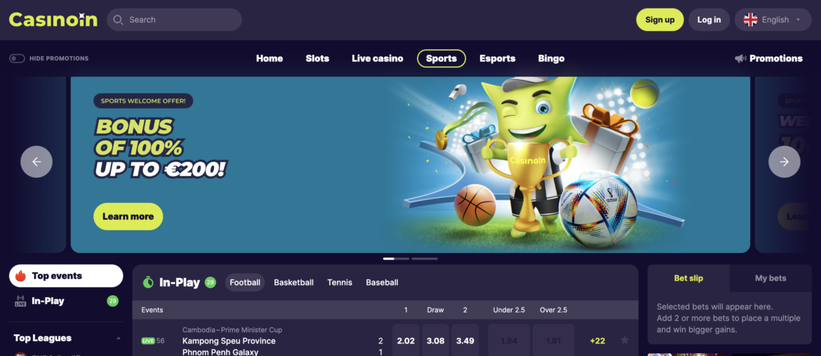 CasinoIn - Best Overall Betting Site for Korea