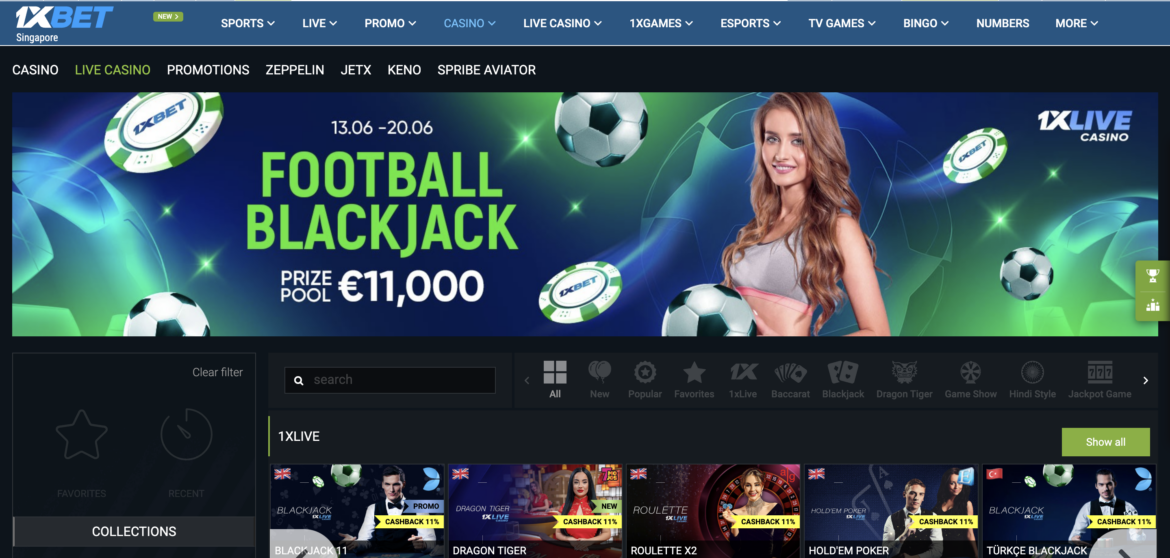 1xBet- bKash online casinos in Bangladesh